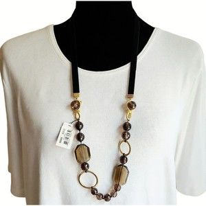Cookie Lee Convertable  Necklace NWT 17"